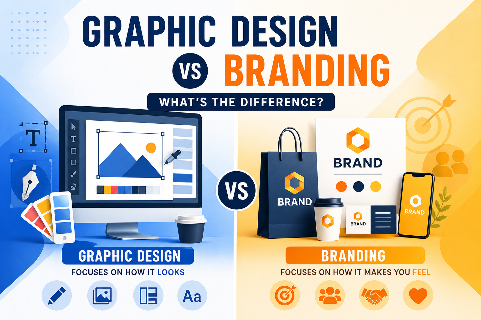 Graphic Design vs Branding